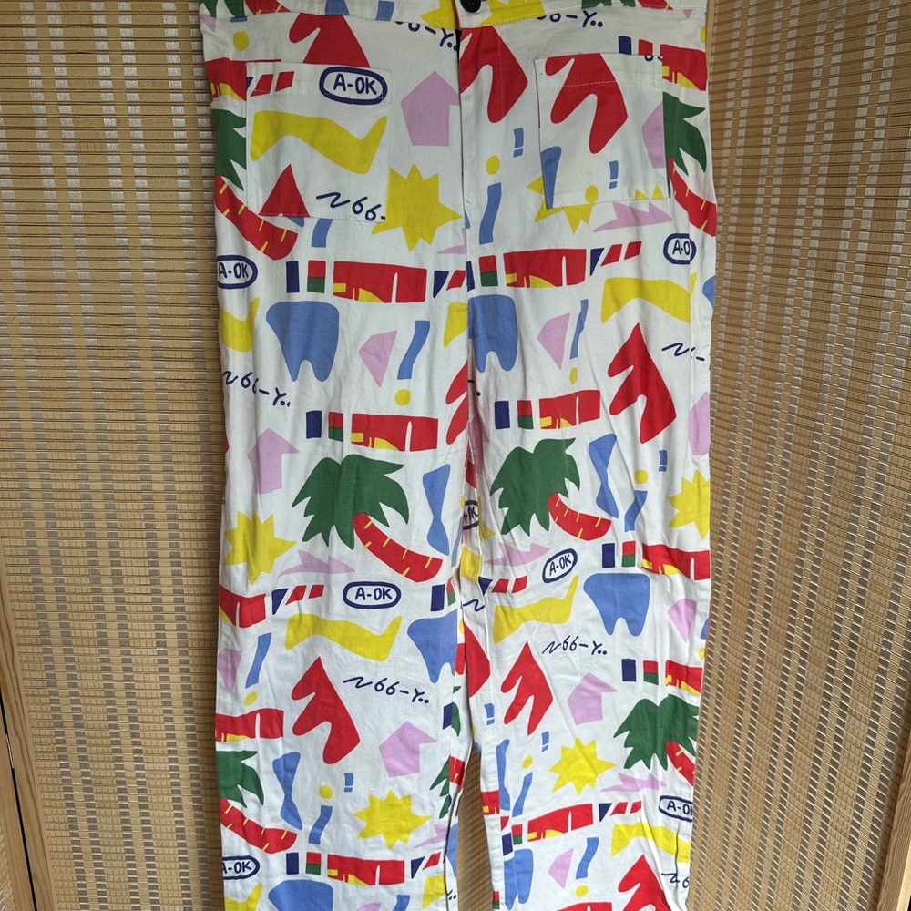 Nooworks Multicolor Graphic Print Pants